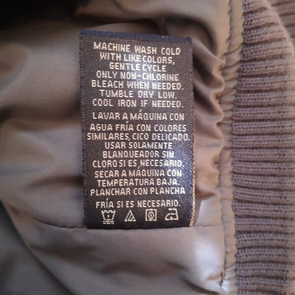 Canyon River Blues Men's Size Large Grey/Brown/White Puffy Vest - Picture 7 of 9